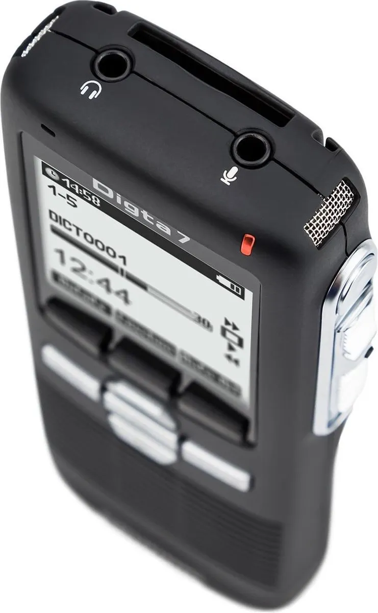 Grundig Digta 7 KDC7020I31 Dictaphone - Zwart - afbeelding 6 van 6