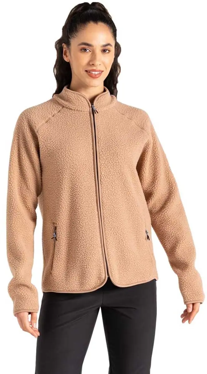 Dare2b Excursion Fleece Met Volledige Rits Beige 38 Vrouw