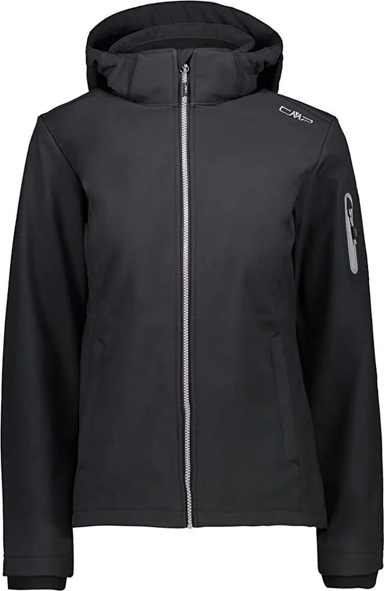 Cmp Softshelljas Dames Polyester/elastaan Zwart Maat 48