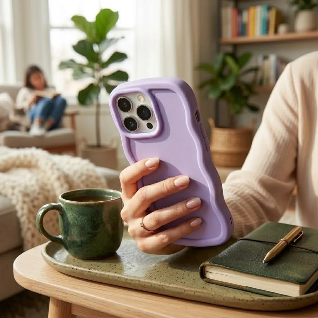 NUVEX iPhone 15 Pro Max Siliconen Hoesje Set - 6 Stuks - Mintgroen/Zwart/Roze