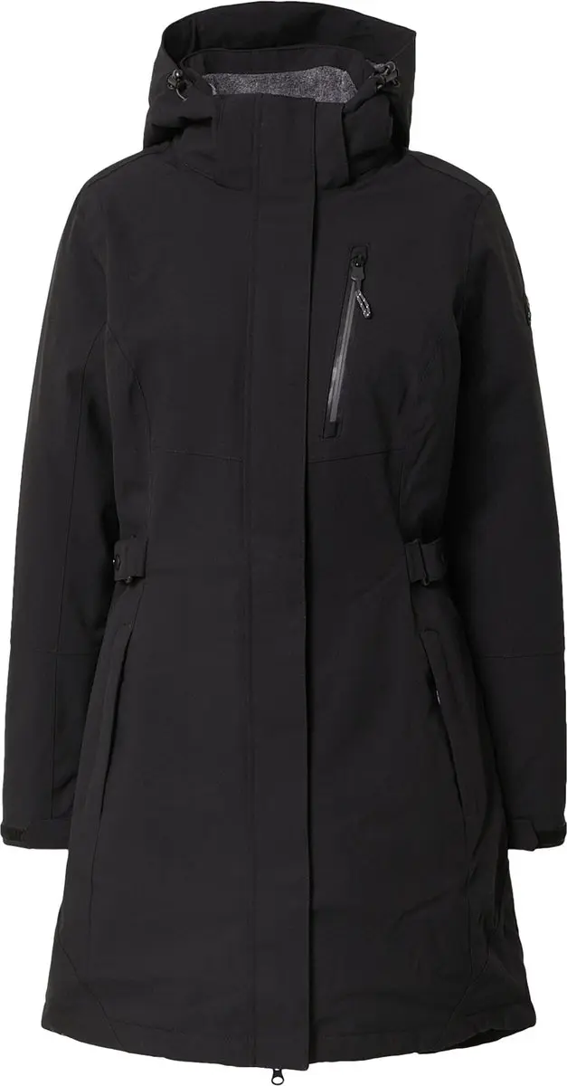 Killtec dames winter parka 37726/KOW 165 zwart functioneel