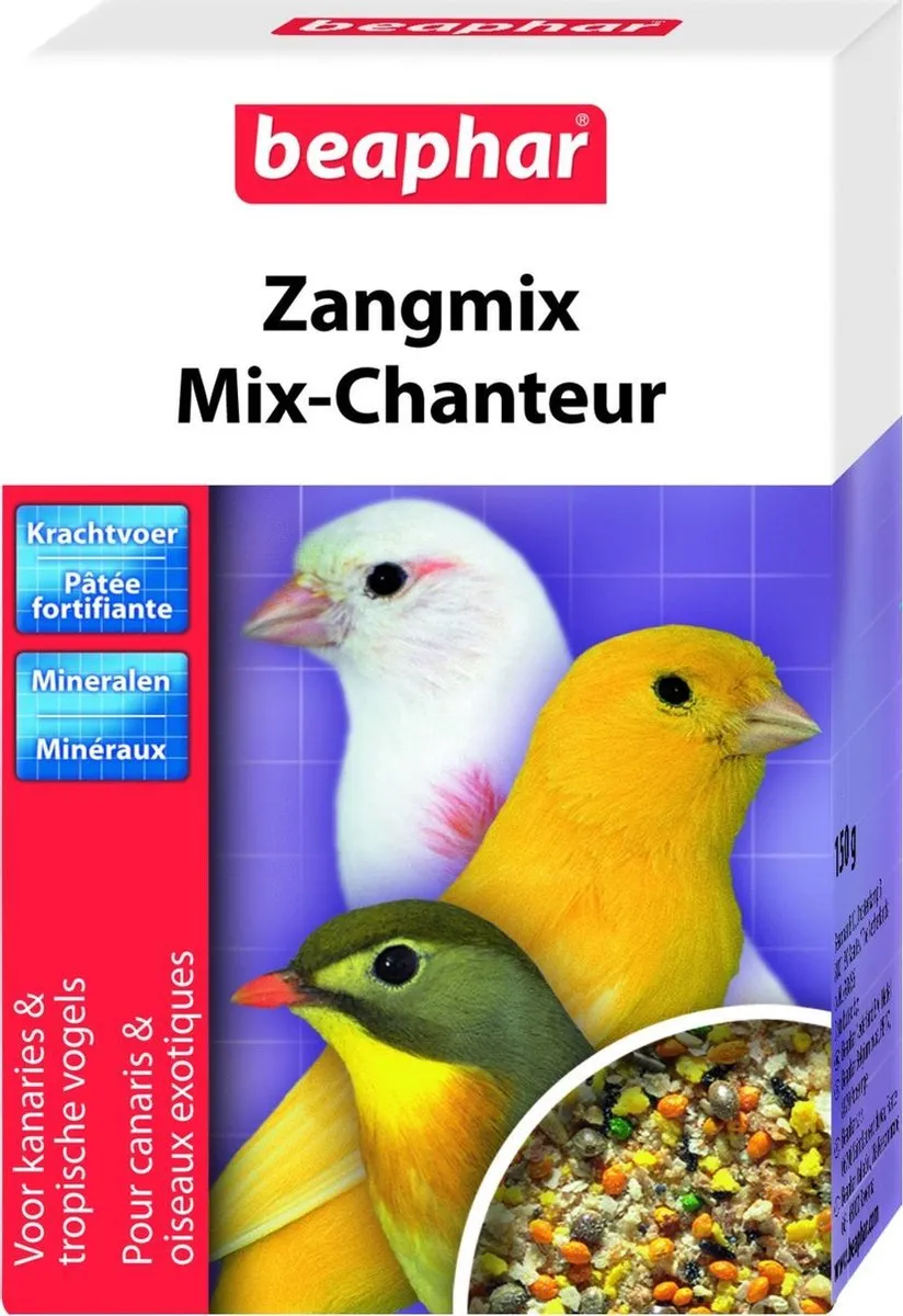 Beaphar Zangmix Kanarie Vogelsnack 150g