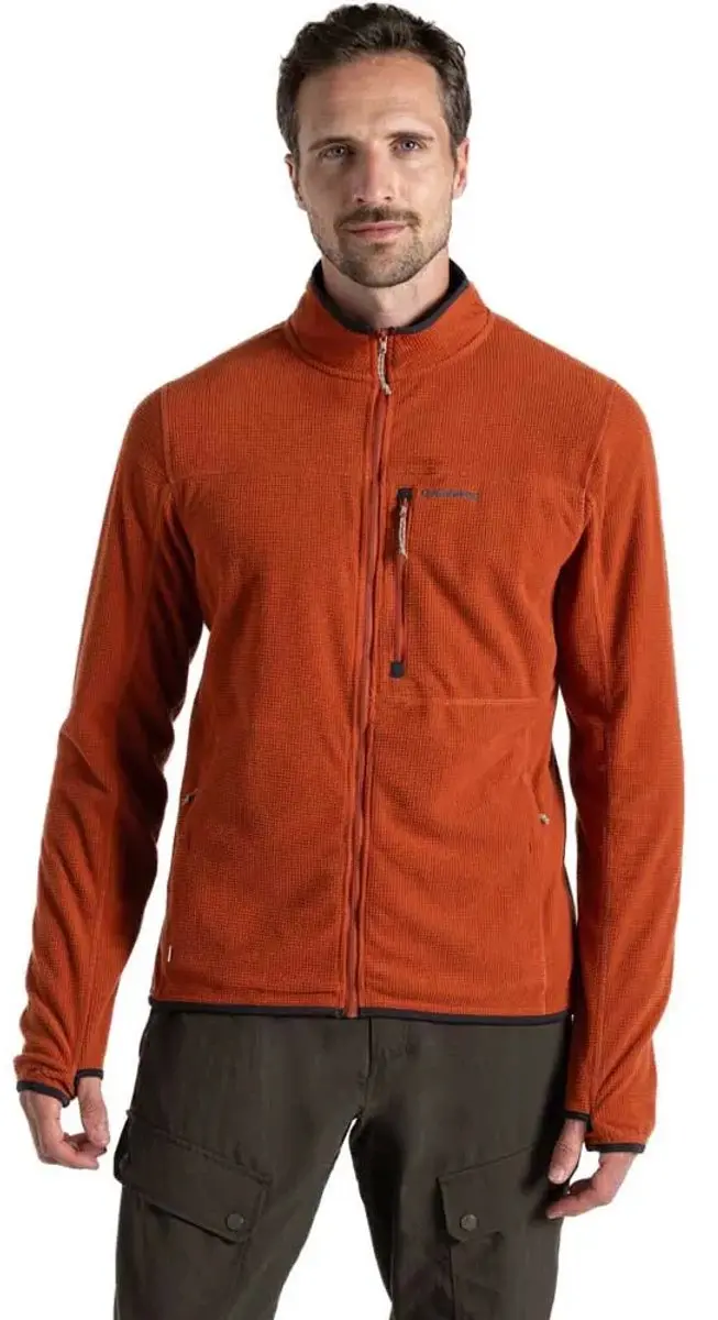 Craghoppers Nosilife Spry Fleece Met Volledige Rits Rood 2XL Man