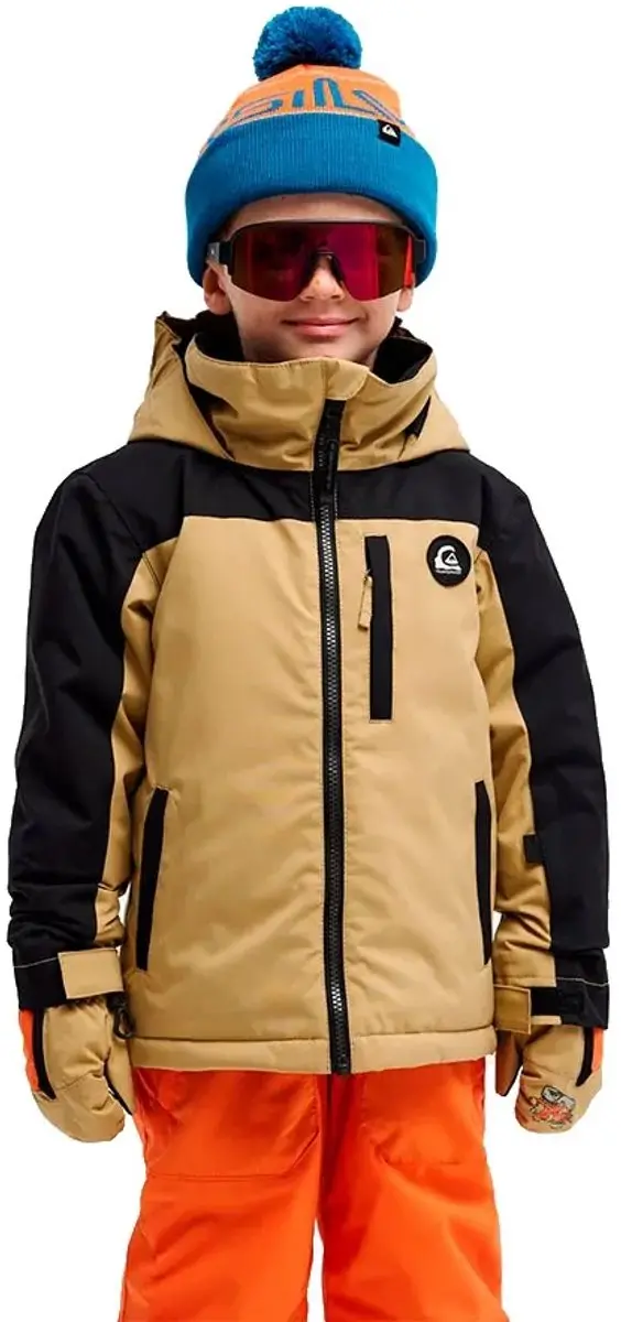 Quiksilver Little Miss Jas Beige 6-7 Years Kinderen