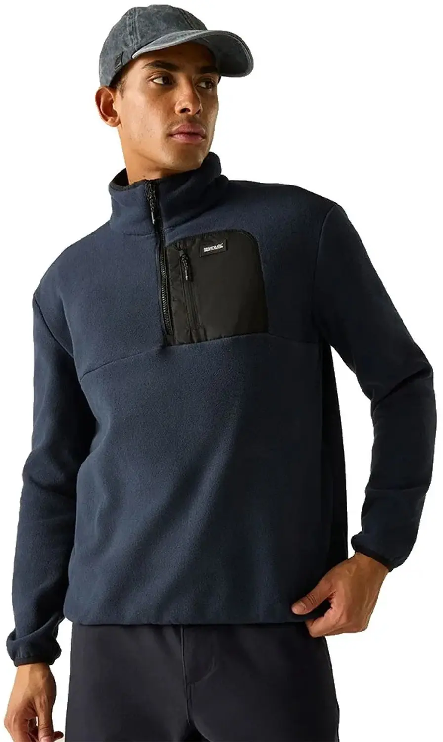 Regatta Frankie Fleece Met Halve Rits Blauw L Man