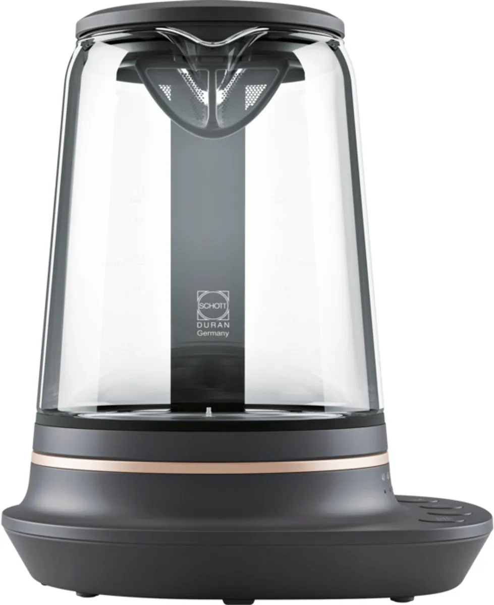 Electrolux E7GK1-8BP Waterkoker 1,7L 2000W - Zwart/Koper