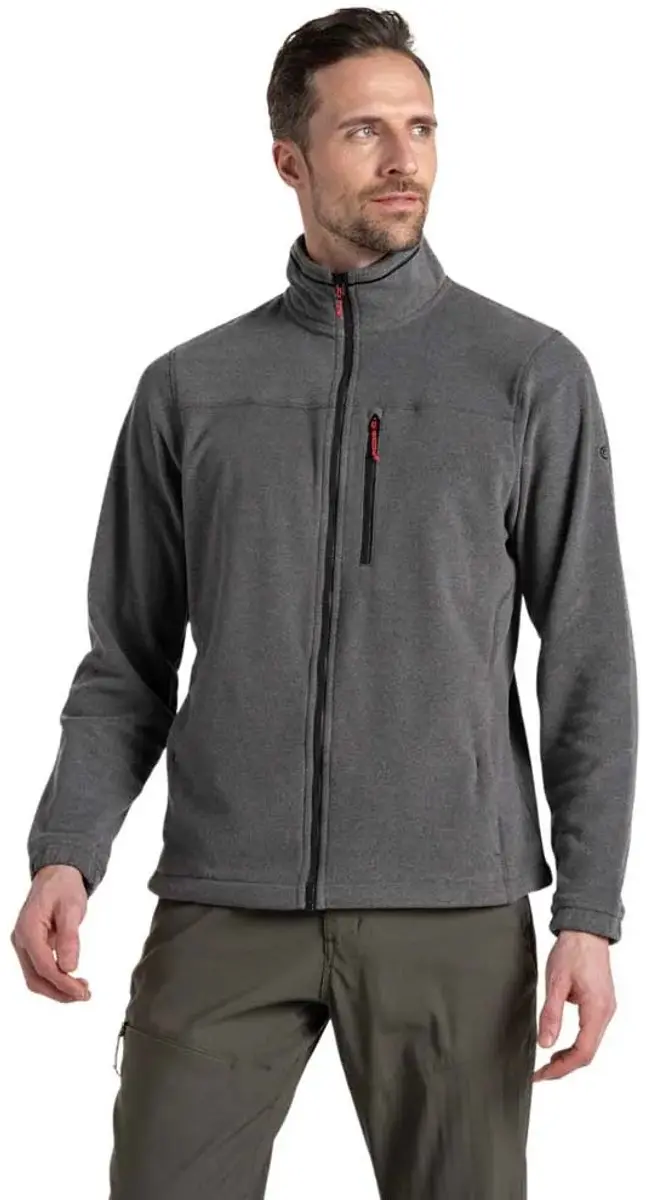 Craghoppers Corey Plus Ii Fleece Met Volledige Rits Grijs XL Man