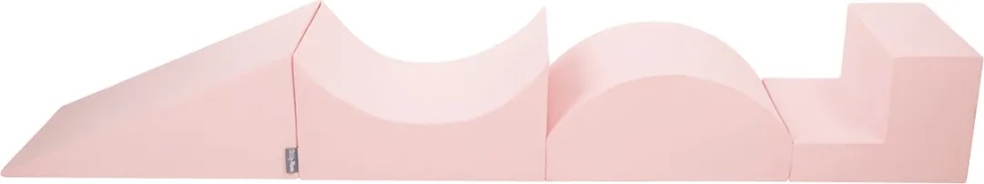 KiddyMoon Speelgoedset Roze - Foam Wig Helling Halfas Stap - 437322
