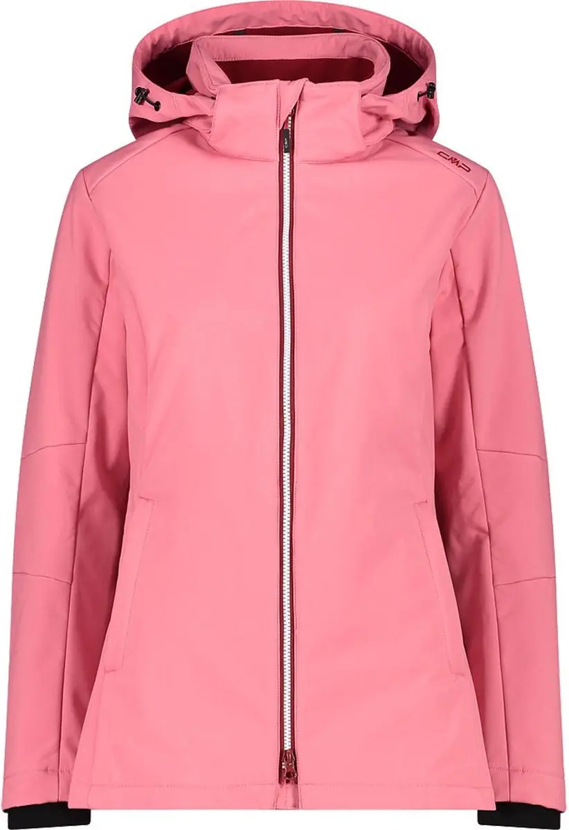 Cmp Long Fit 3a22226 Softshelljack Roze XL Vrouw