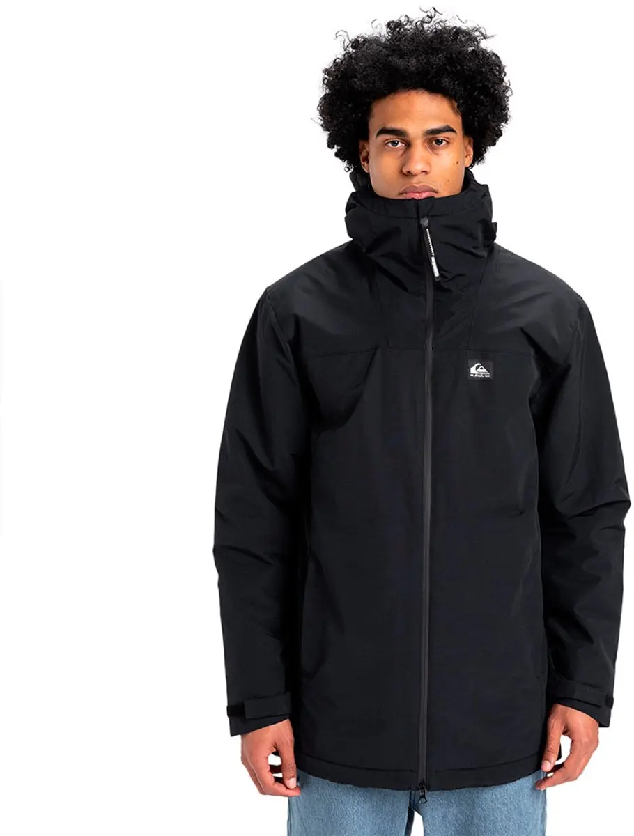 Quiksilver Overcast 3k Parka Zwart XL Man