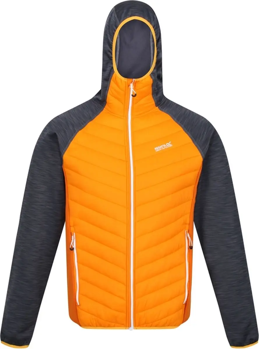Regatta Heren Andreson VI Hybrid Vest Flame Orange / India Grey Maat S