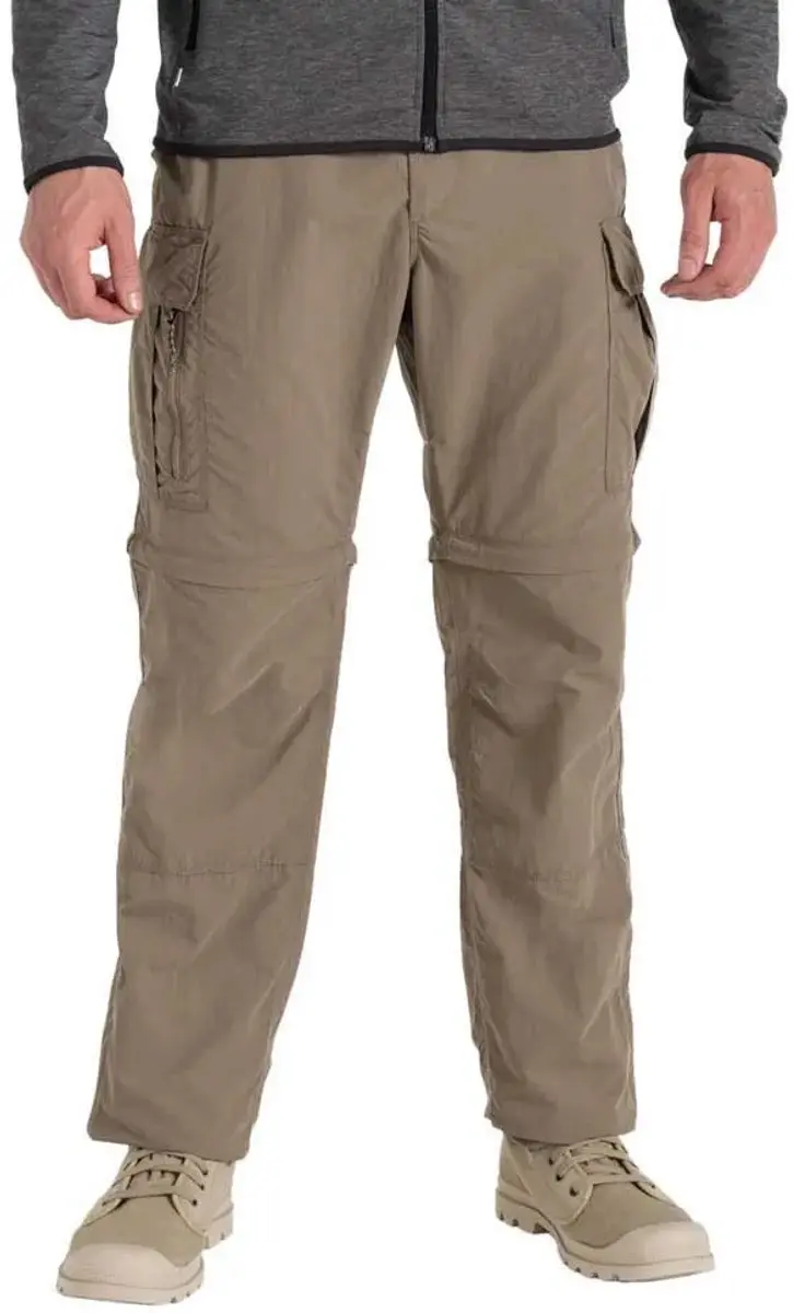 Craghoppers Nosilife Convertible Cargo Broek Beige 60 / Regular Man