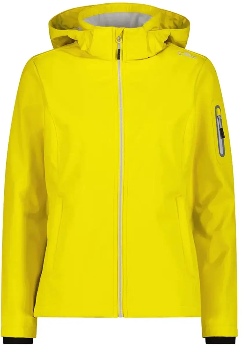 Cmp 39a5006 Softshelljack Geel L Vrouw