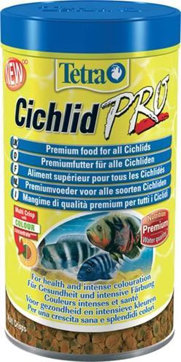 Tetra Visvoer Cichlid Crips 500ml
