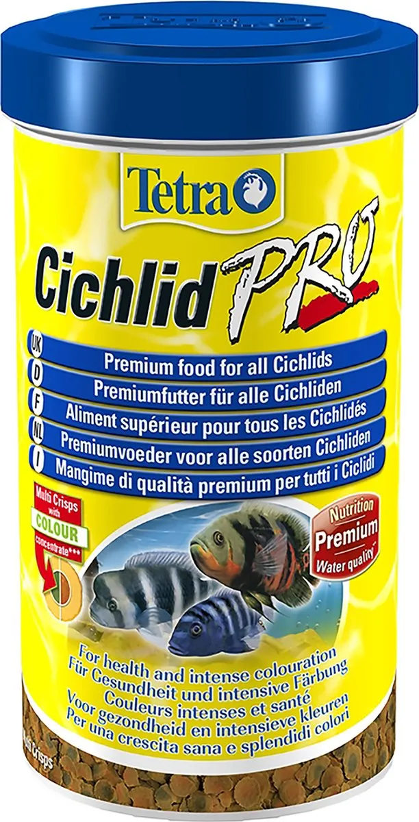 Tetra Visvoer Cichlid Crips 500ml