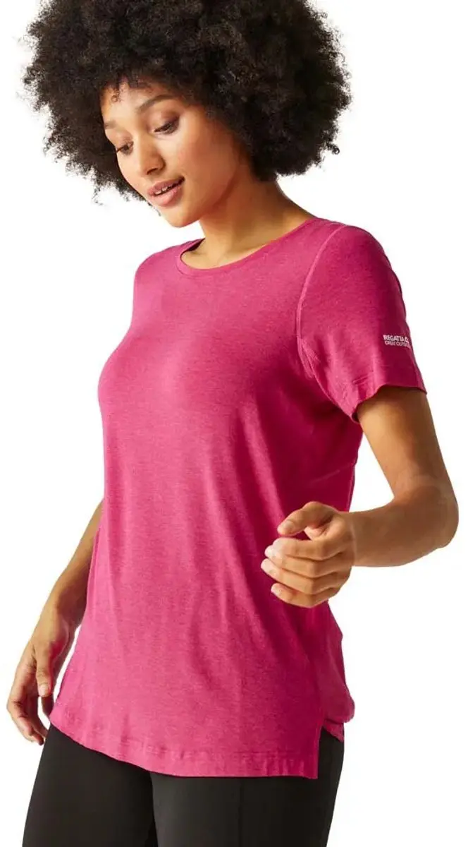 Regatta Ballyton T-shirt Met Korte Mouwen Roze 38 Vrouw