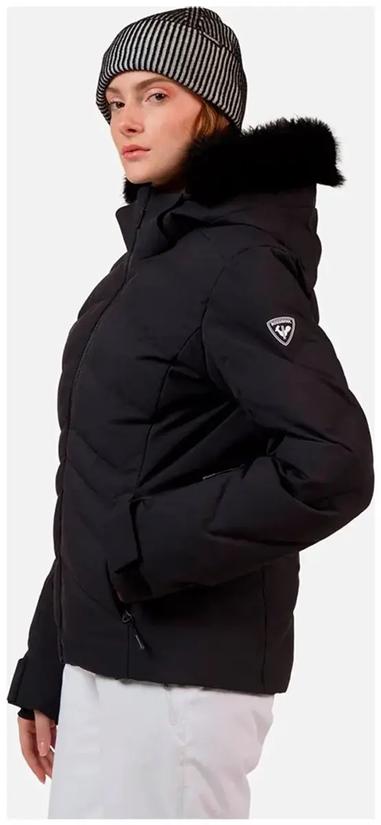 Rossignol Staci Insulated Dames Ski Jas - Zwart - S - afbeelding 6 van 6