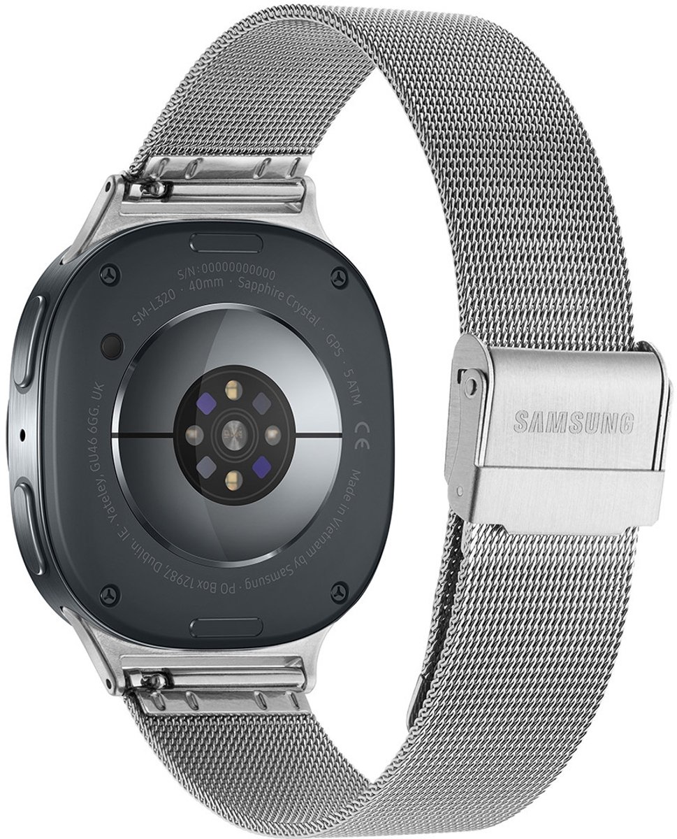 Samsung Special Edition Galaxy Watch 8 Grijs/Zilver Mesh 44mm