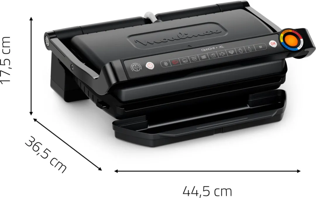 Moulinex GI7278 Contactgrill - 2300W - 2 Platen - Zwart