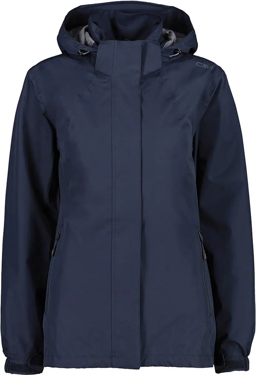 CMP Zip Hood Jas Dames - Blauw XS