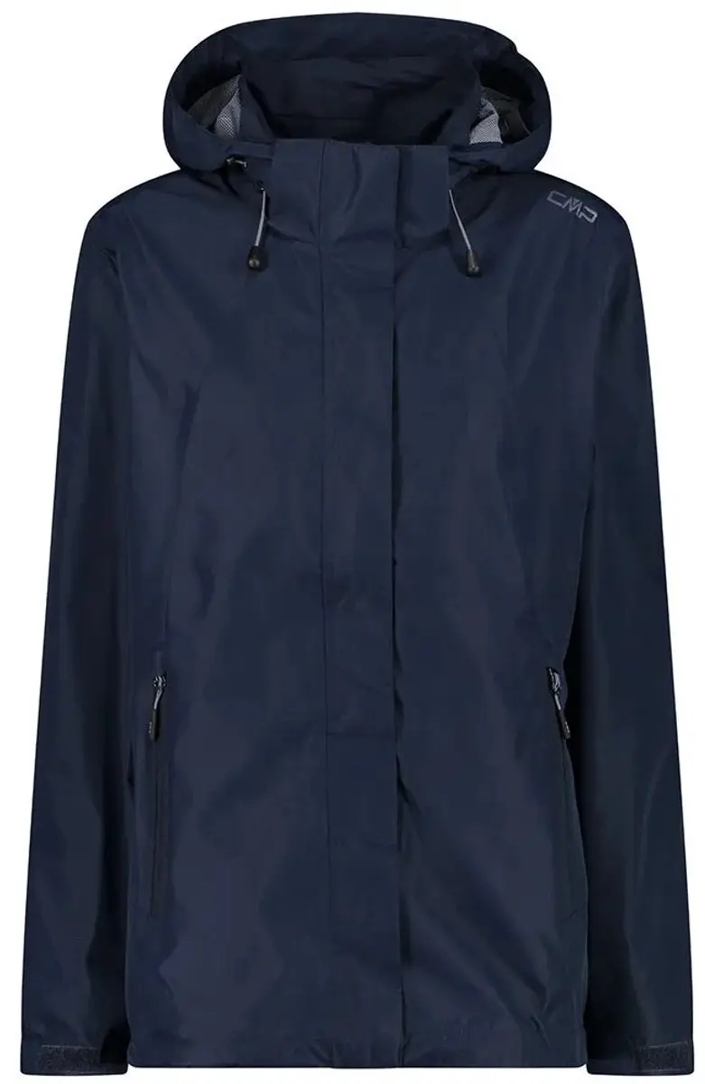 CMP Zip Hood Jas Dames - Blauw XS - afbeelding 3 van 5