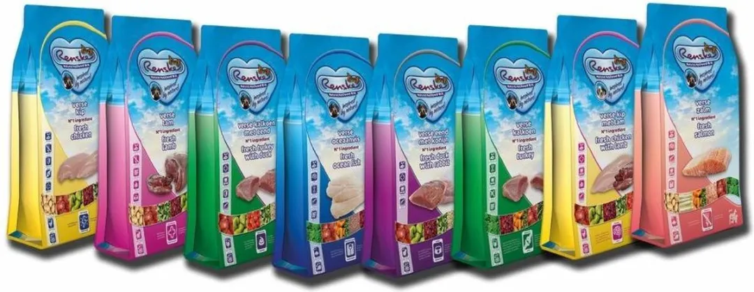 Renske Adult Kalkoen&Eend - Hondenvoer - 4 x 2 kg