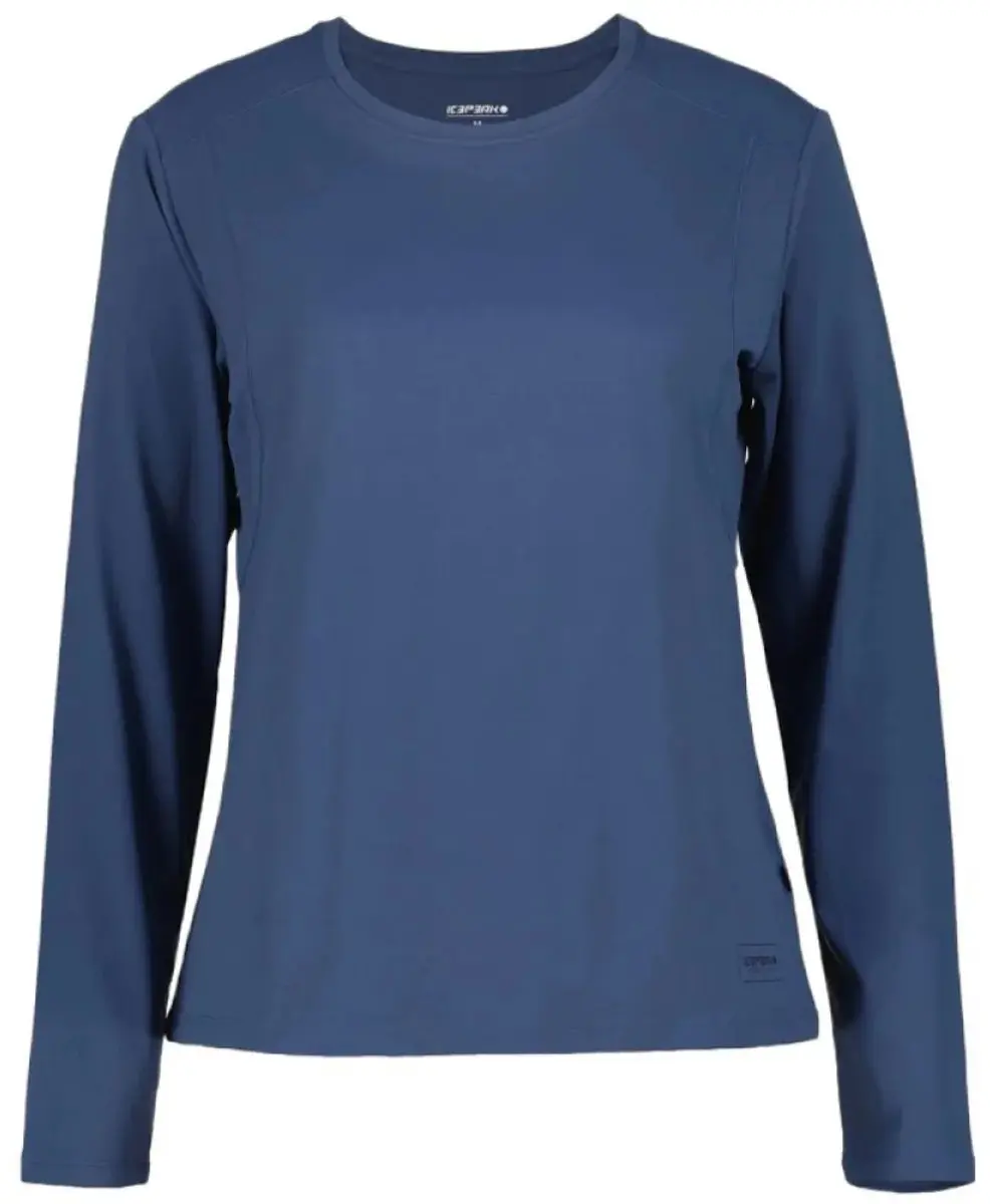 Icepeak Bolton T-shirt Met Lange Mouwen Blauw S Man