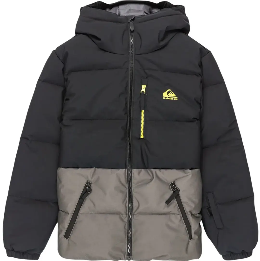 Quiksilver Highland Jas Zwart 8 Years Jongen