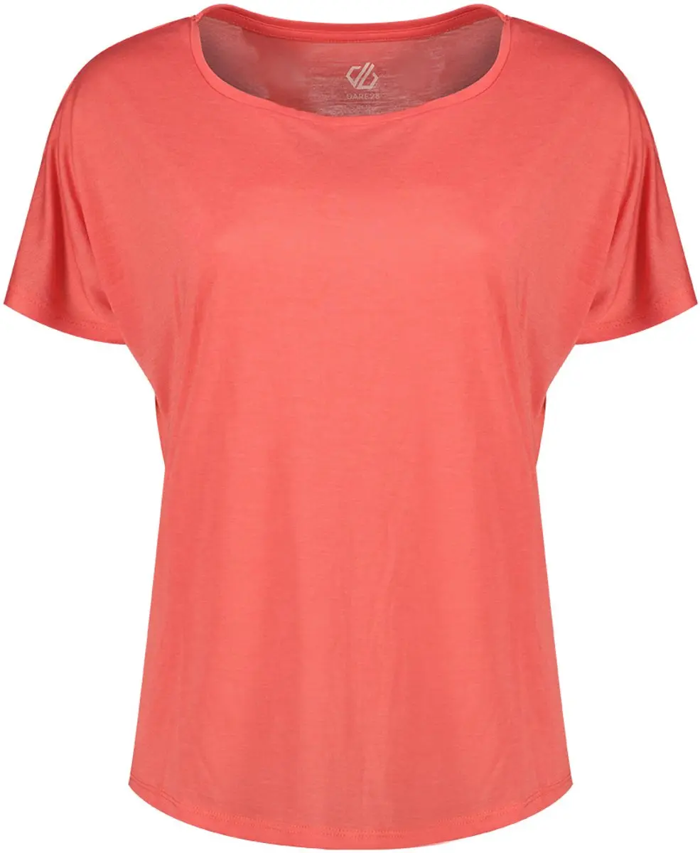 Dare2b Persisting Ii T-shirt Met Korte Mouwen Oranje 44 Vrouw