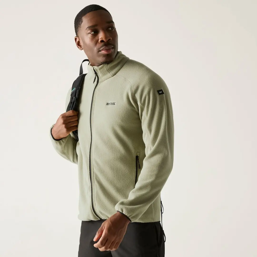 Hadfield Fleece wandeljas met volledige ritssluiting voor heren - afbeelding 2 van 2