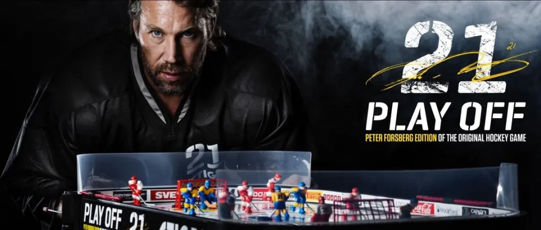 Stiga IJshockey Play Off Game Peter Forsberg Edition 71-1145-01 - afbeelding 6 van 6