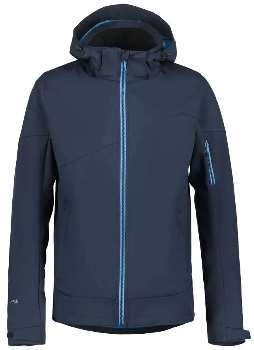 Icepeak Barmstedt I Softshelljack Blauw 50 Man