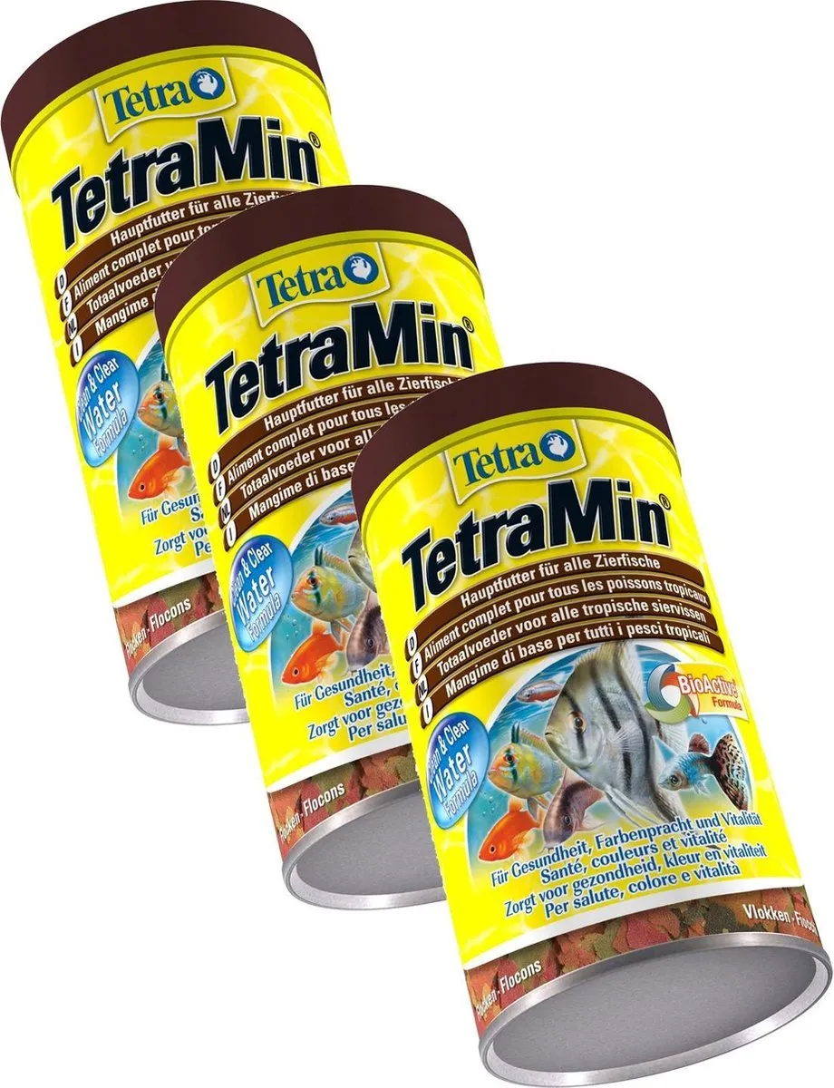 Tetra Tetramin Bio Active Vlokken - 1500ml (3x500ml)