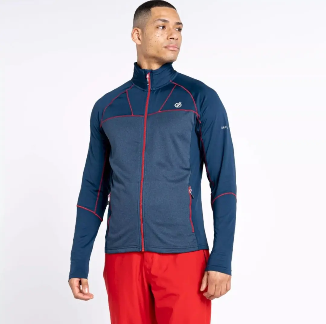 Dare2B Heren Reformed II Core Stretch Pully MnLtDnm/MnLt Maat M