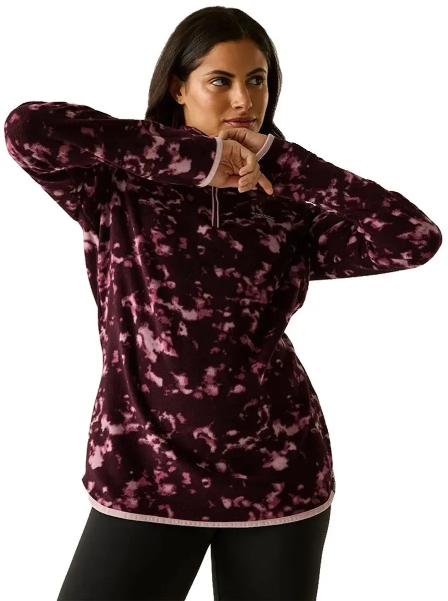 Regatta Margot Fleece Met Halve Rits Paars 40 Vrouw