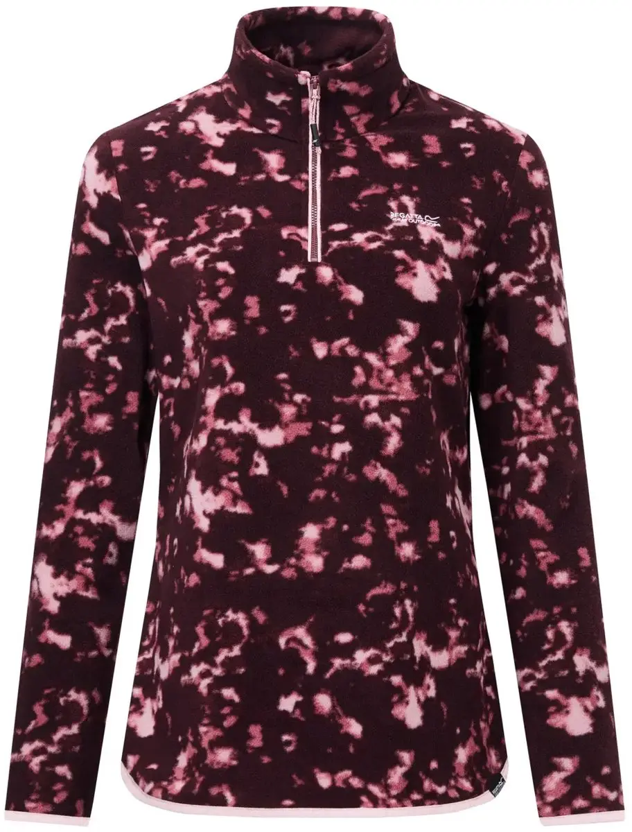 Regatta Margot Fleece Met Halve Rits Paars 42 Vrouw