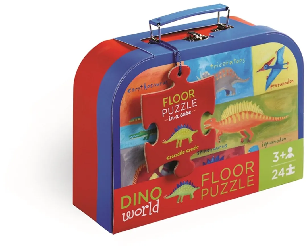 Crocodile Creek Dinosaurus Vloerpuzzel 1000 Stuks - Multicolor