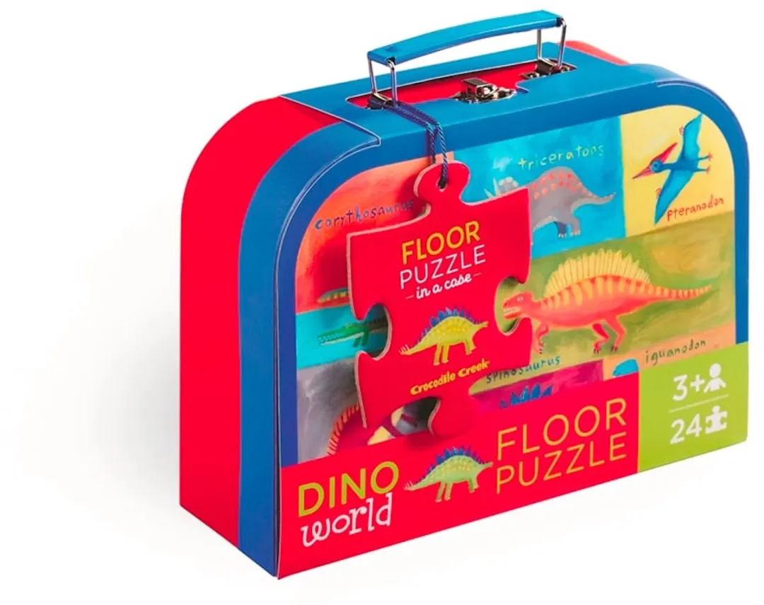 Crocodile Creek Dinosaurus Vloerpuzzel 1000 Stuks - Multicolor