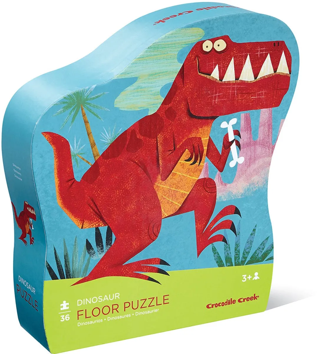 Crocodile Creek Dinosaurus Vloerpuzzel 1000 Stuks - Multicolor