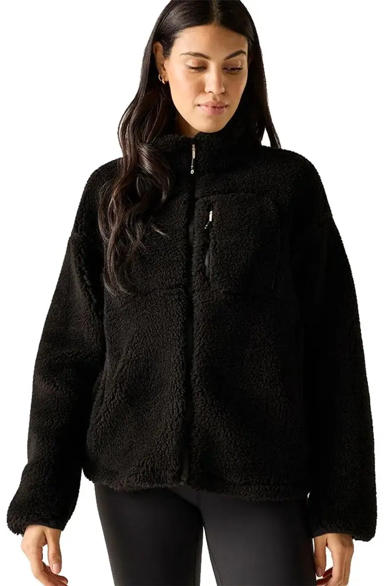 Regatta Roswind W/r Fleece Met Volledige Rits Zwart 38 Vrouw