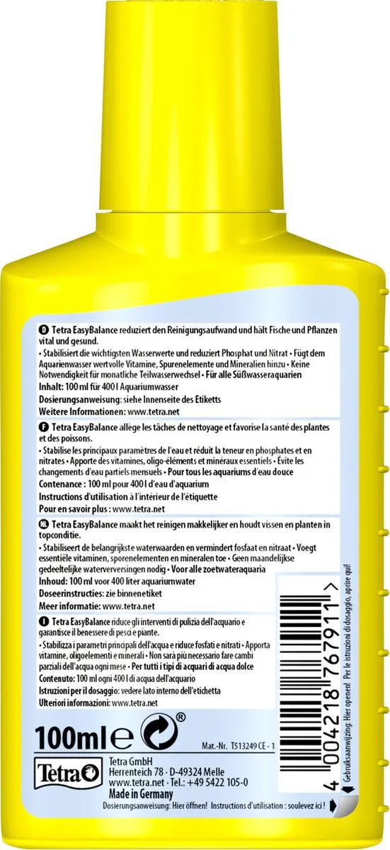 Tetra Aqua Easy Balance 100ml