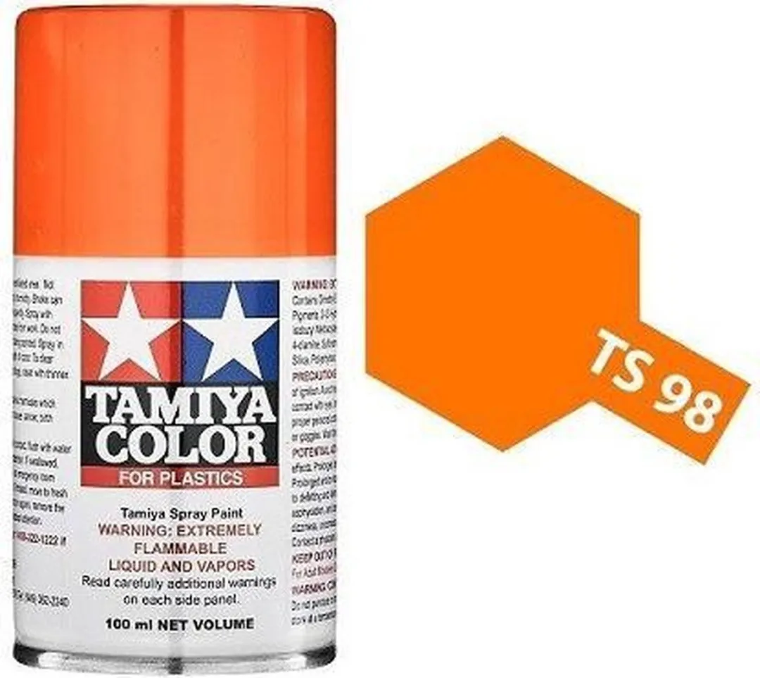 Tamiya TS-98 Pure Orange Acryl Spray 100ml