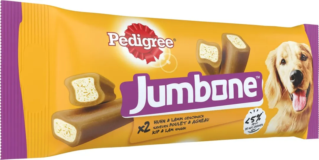 Pedigree Jumbone Medium Kauwstaaf Kip - 24 Stuks