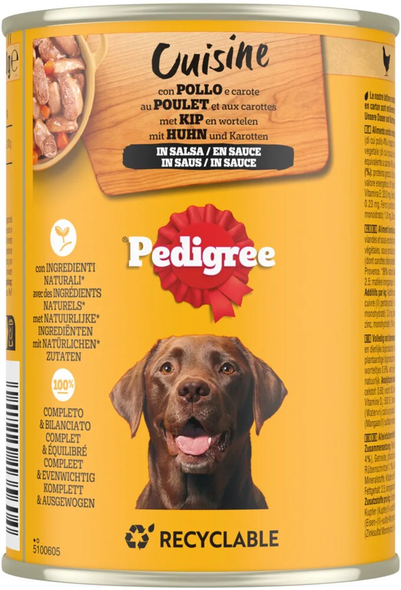 Pedigree Adult Kip Blikkenvoer 24x400g