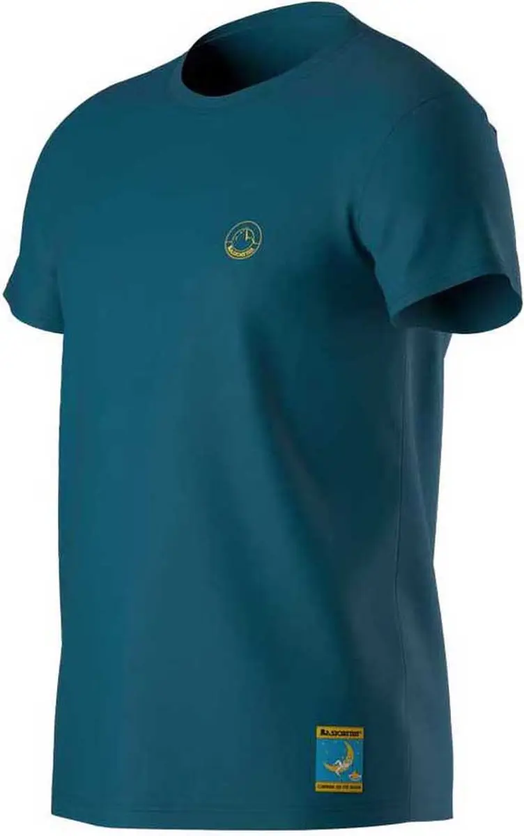 La Sportiva Climbing On The Moon T-shirt Met Korte Mouwen Blauw M Man