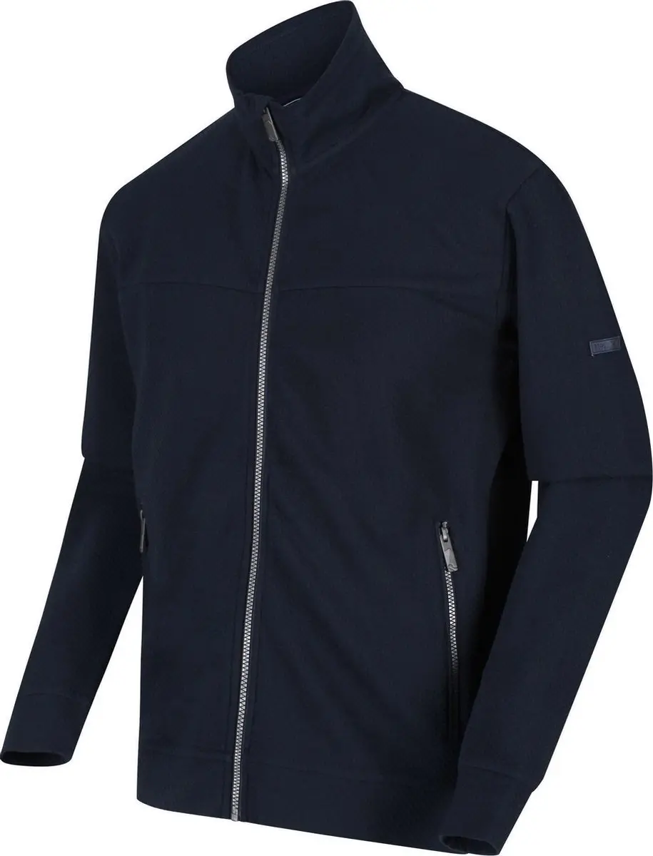 Regatta Ives Fleece Met Hele Rits En Zakken Met Rits Voor Heren Marine