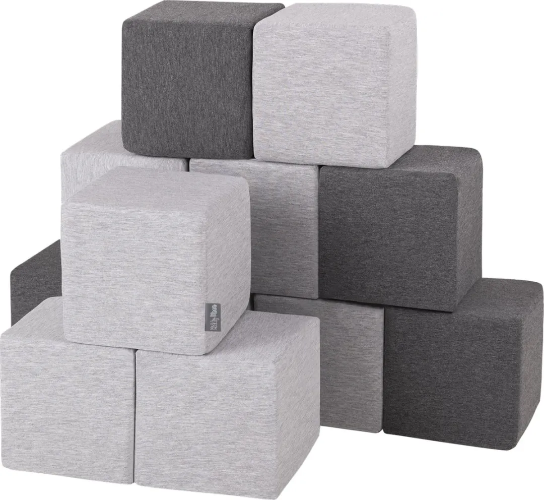 KiddyMoon Zachte Blokken 12 Stuks