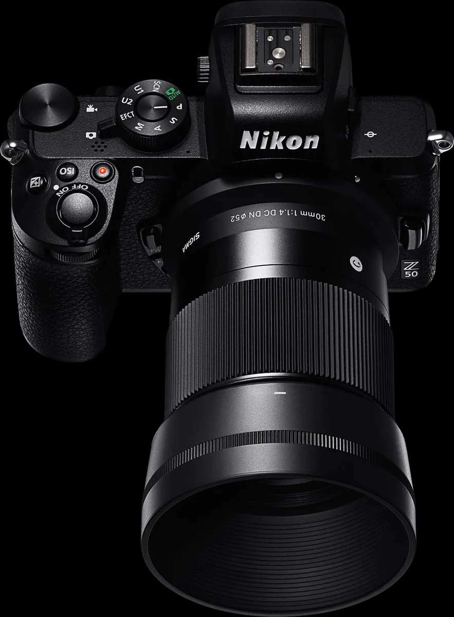 Sigma 30mm F1.4 DC DN Contemporary Nikon Z Objectief - 52mm