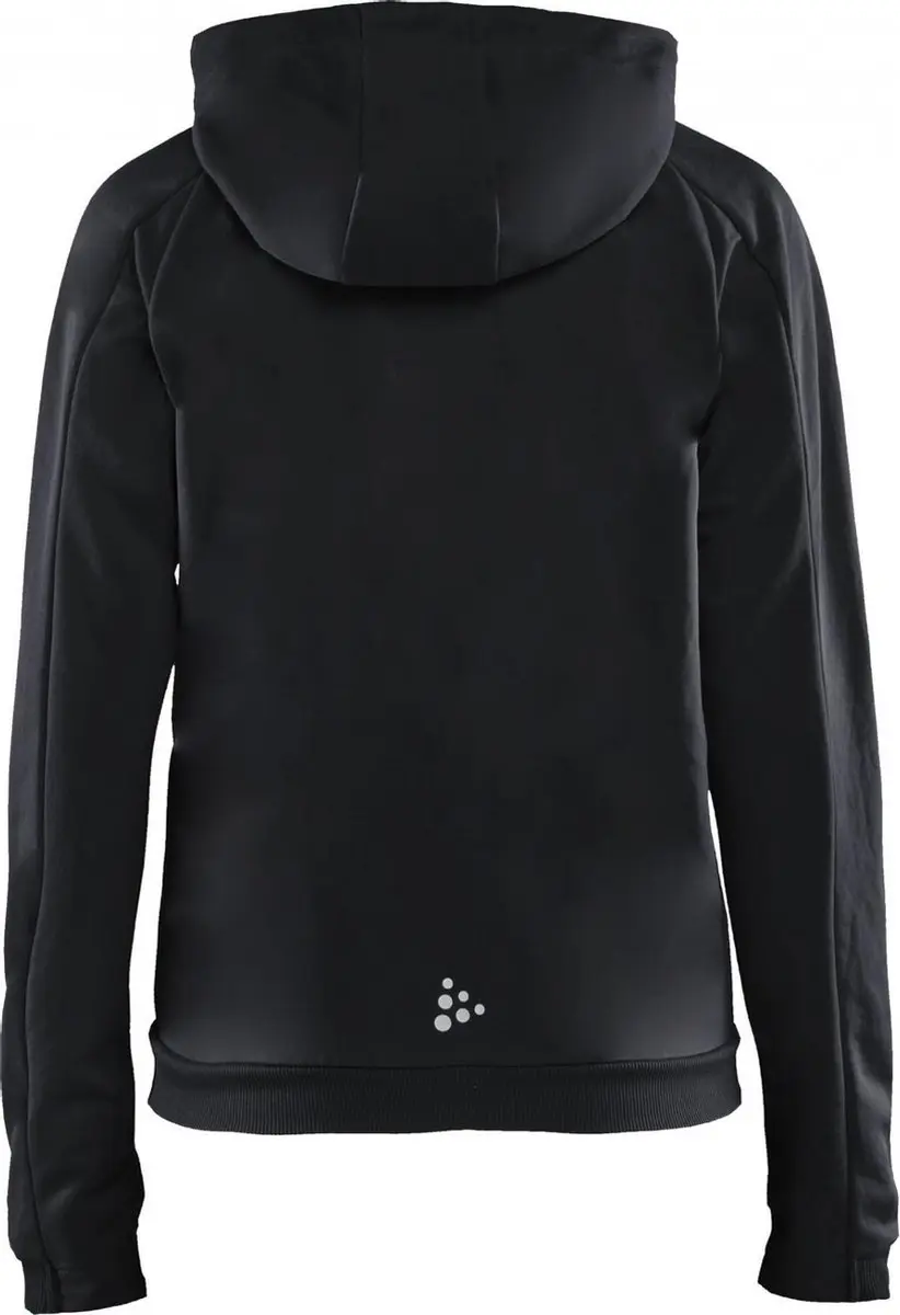 Craft Evolve Hooded Kinderjas - Zwart - Maat 164 - afbeelding 3 van 5