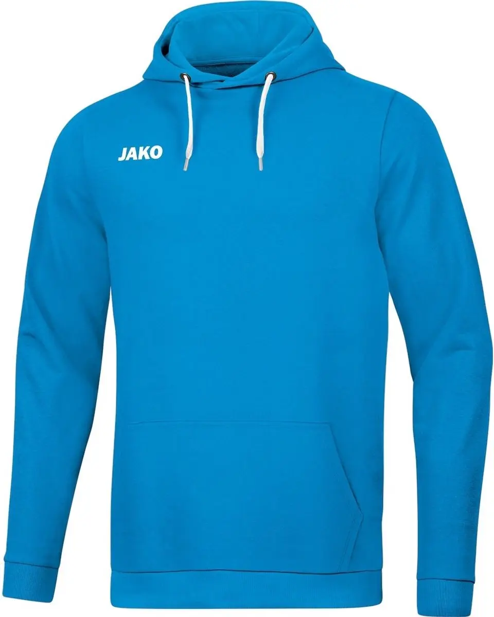 JAKO Base Sweater met Kap Kinderen - Lichtblauw - Maat 164